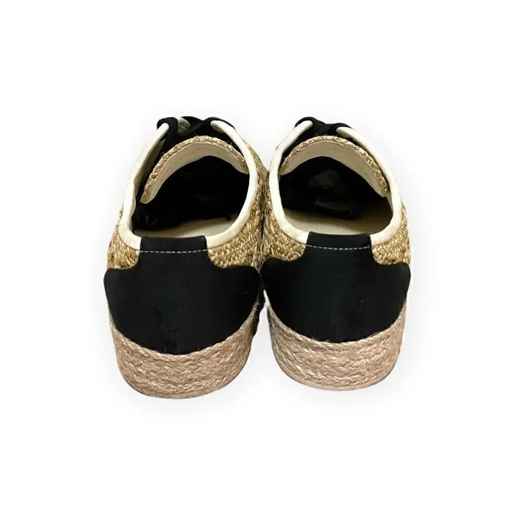CHANEL 2019 Interlocking CC Logo Espadrille Sneakers |Size: 8 | IT 38|